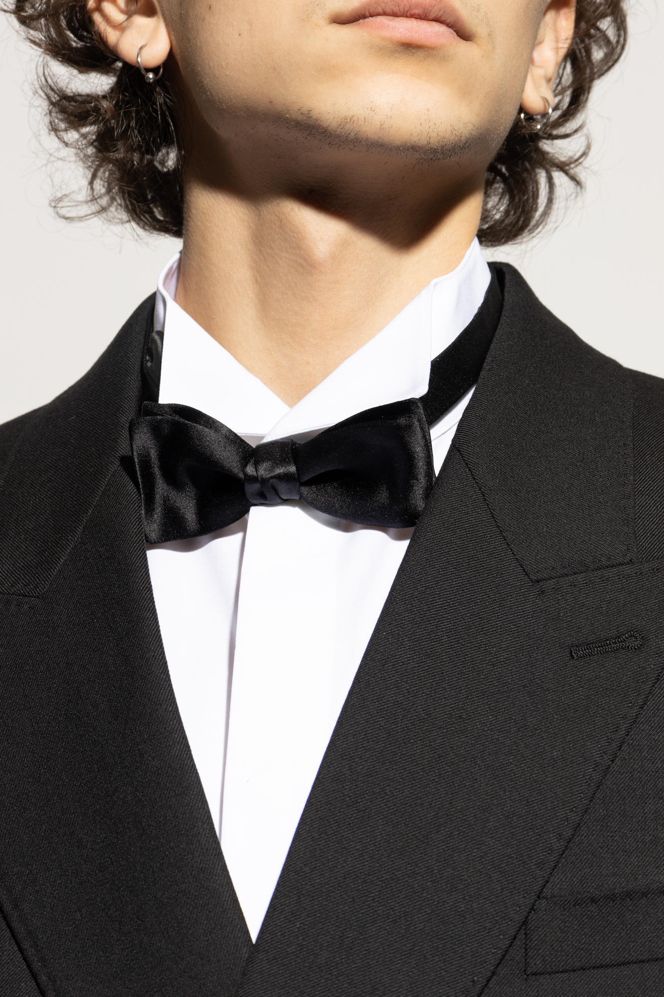 Saint Laurent Silk bow tie | Men's Accessories | Vitkac